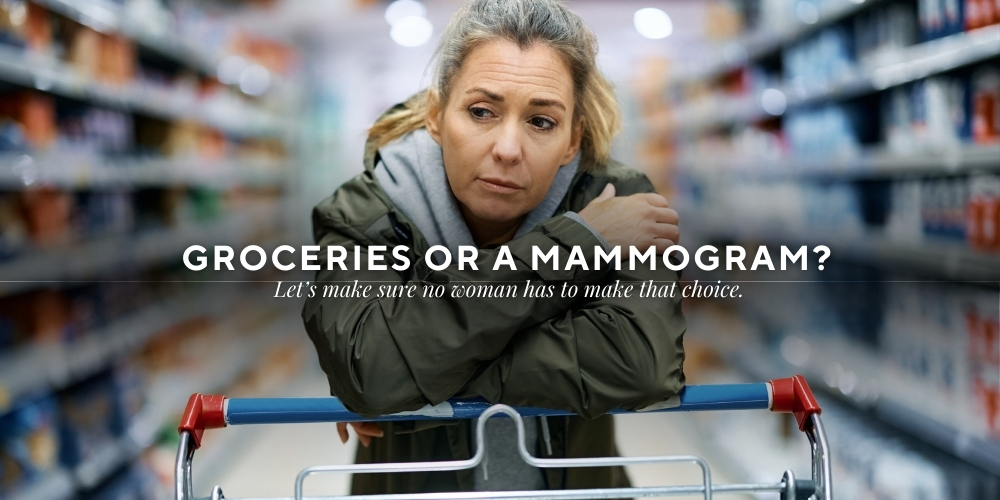 Groceries or a Mammogram